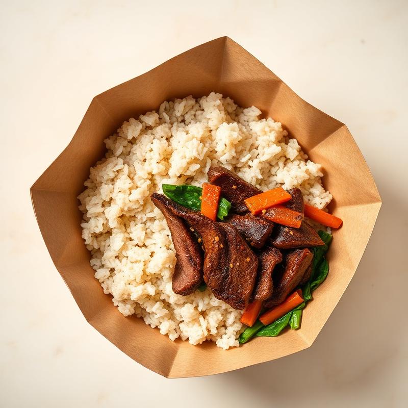 Beef & Brown Rice Bowl