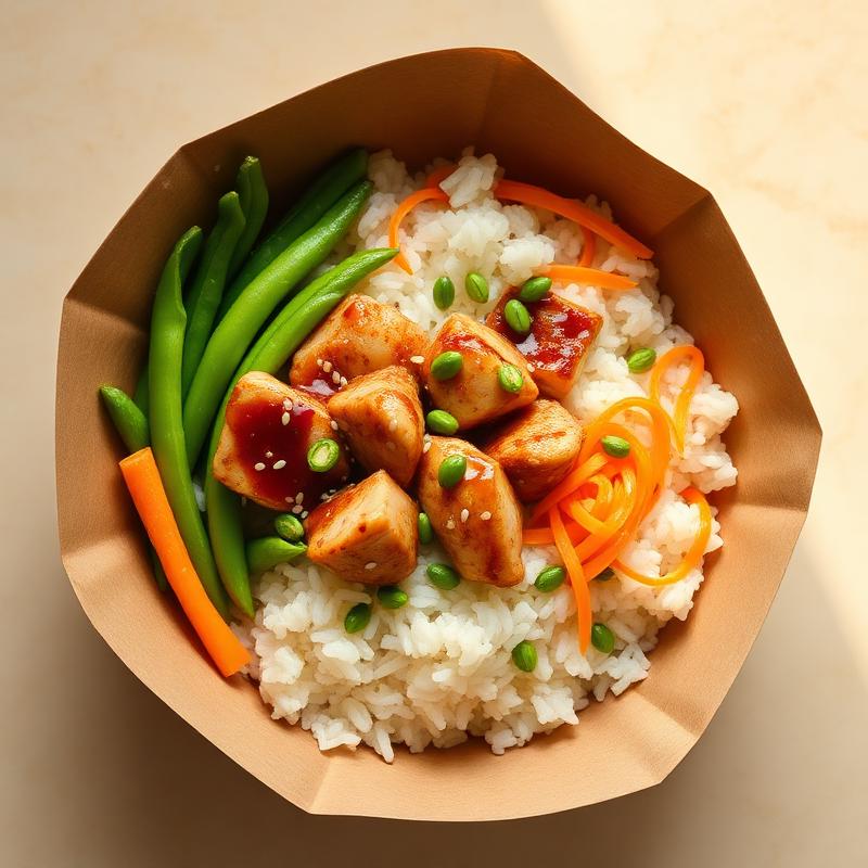 Chicken Teriyaki Bowl